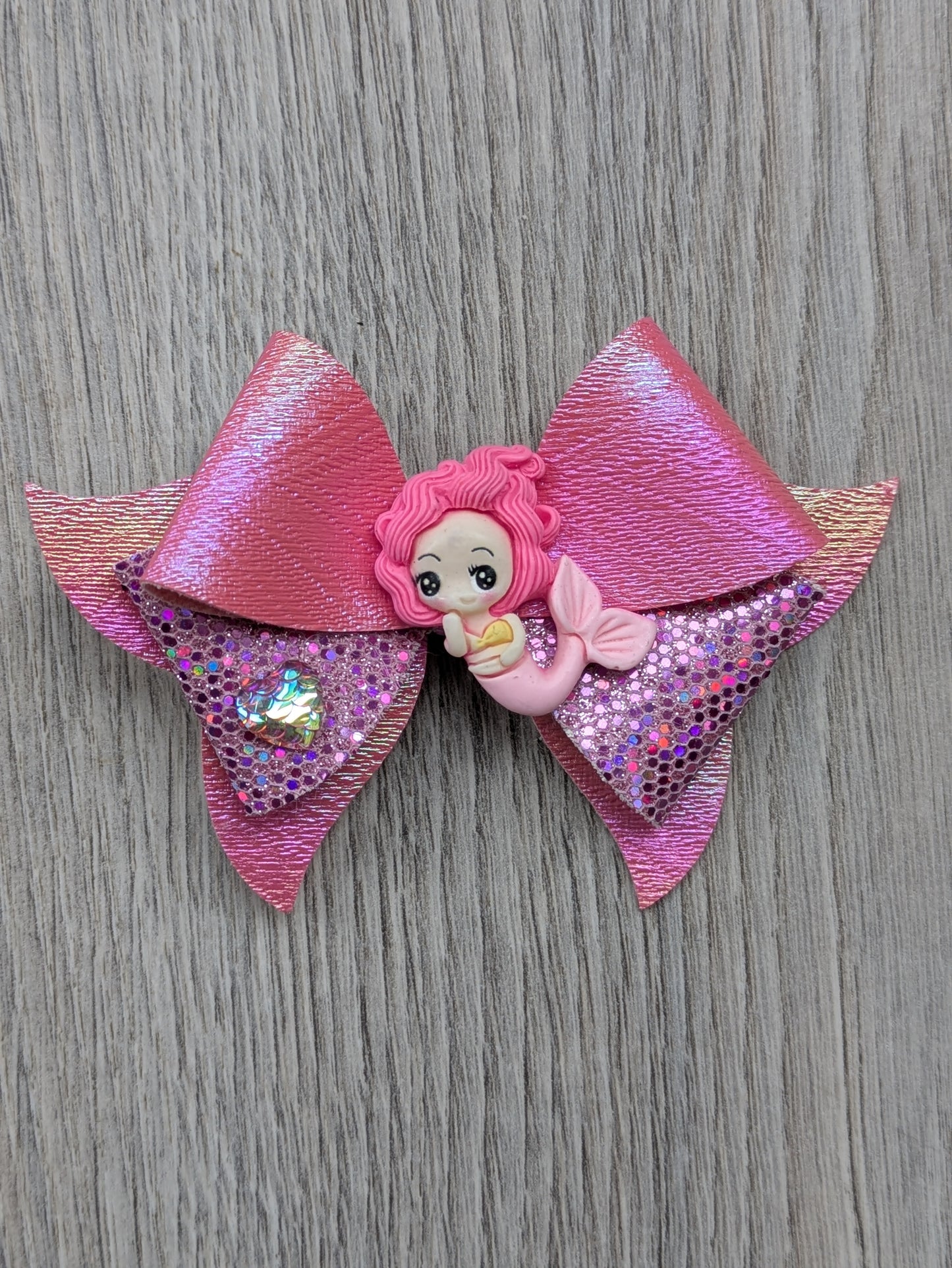 Mermaid Princess Hair Bow