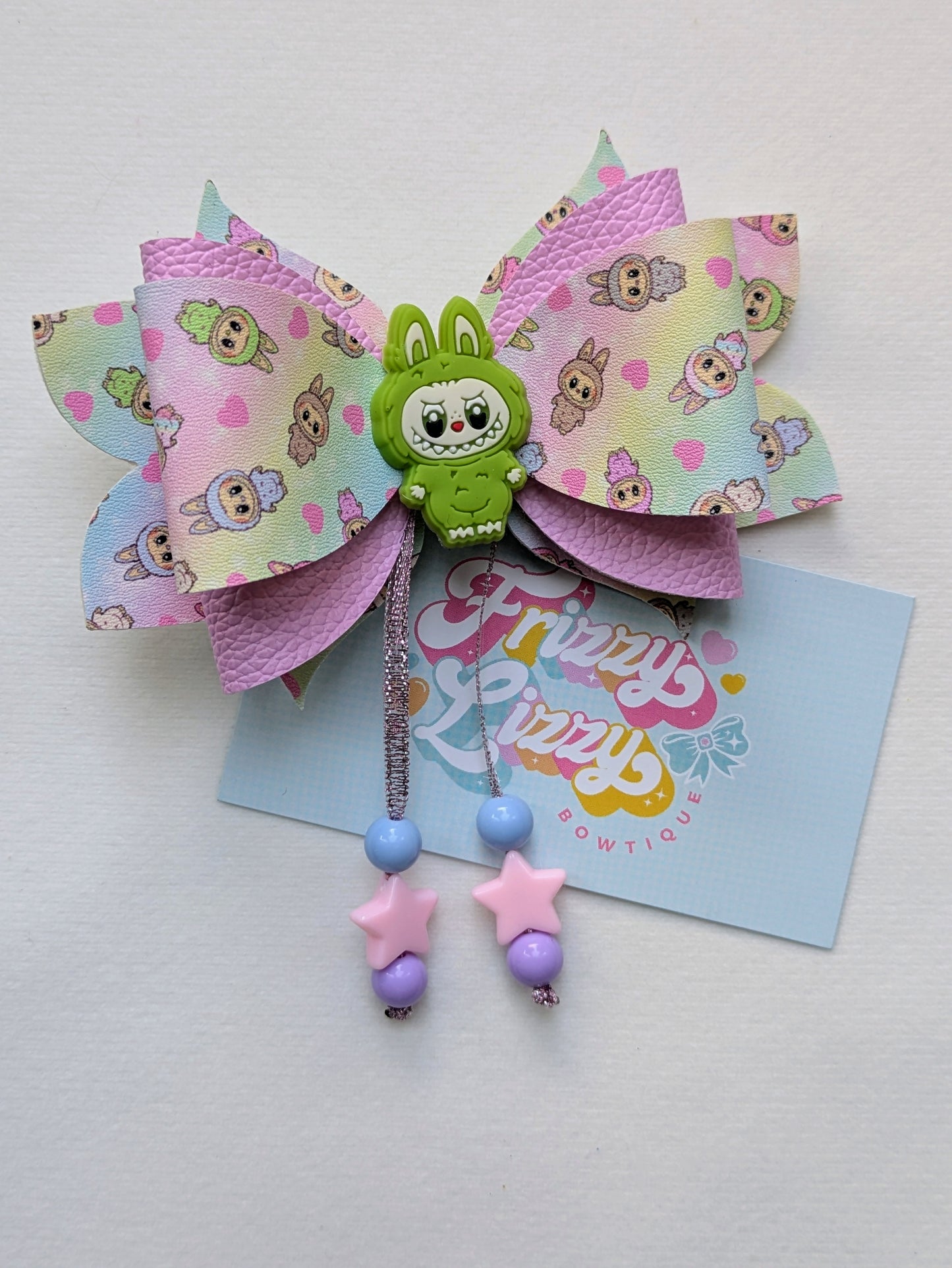 Large Little Monster/Lafufu Hair Bow