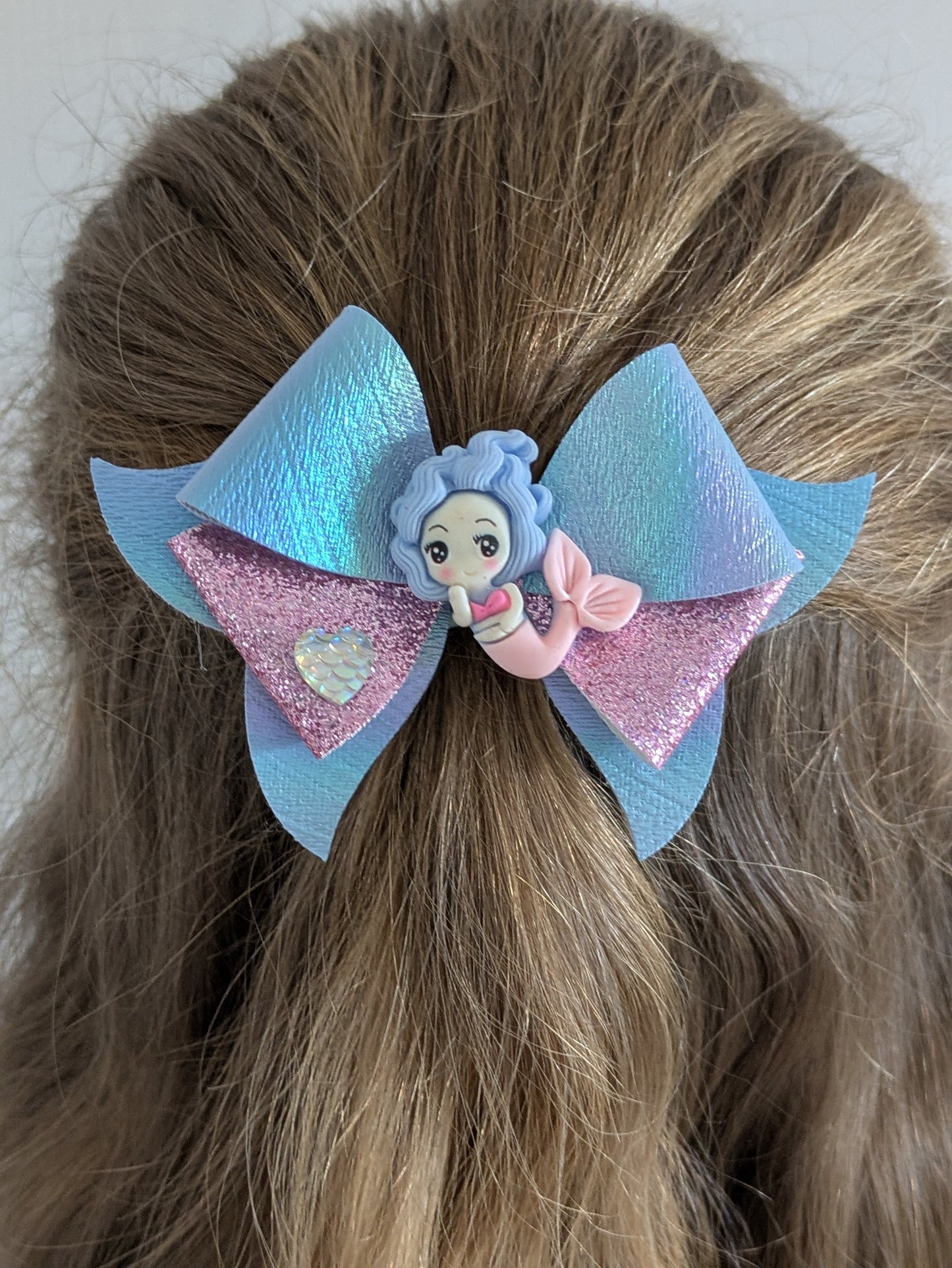 Mermaid Princess Hair Bow