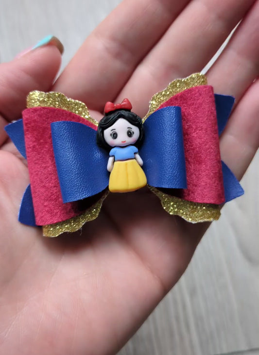 Snow White Princess Hair Bow