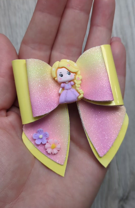 Rapunzel Princess Hair Bow