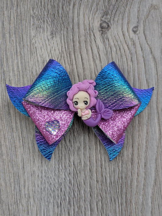 Mermaid Princess Hair Bow