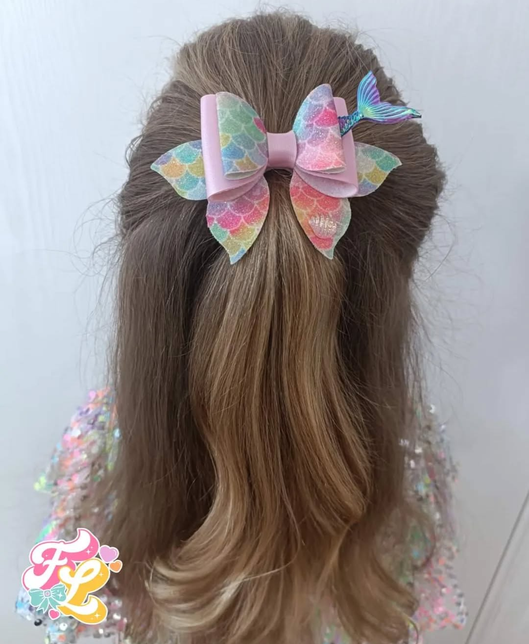 'Mermaid' Hair Bow Gift Set
