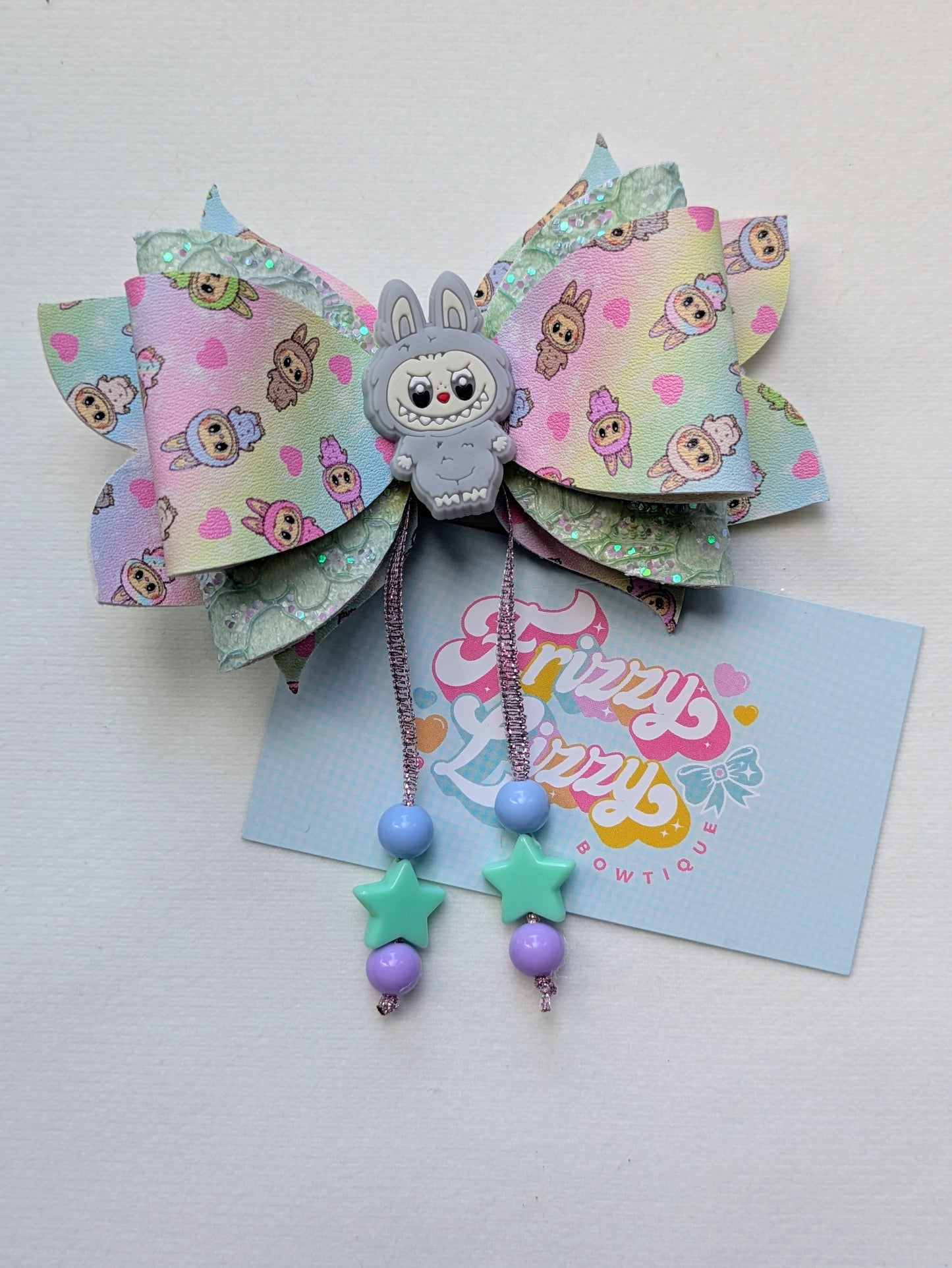 Large Little Monster/Lafufu Hair Bow