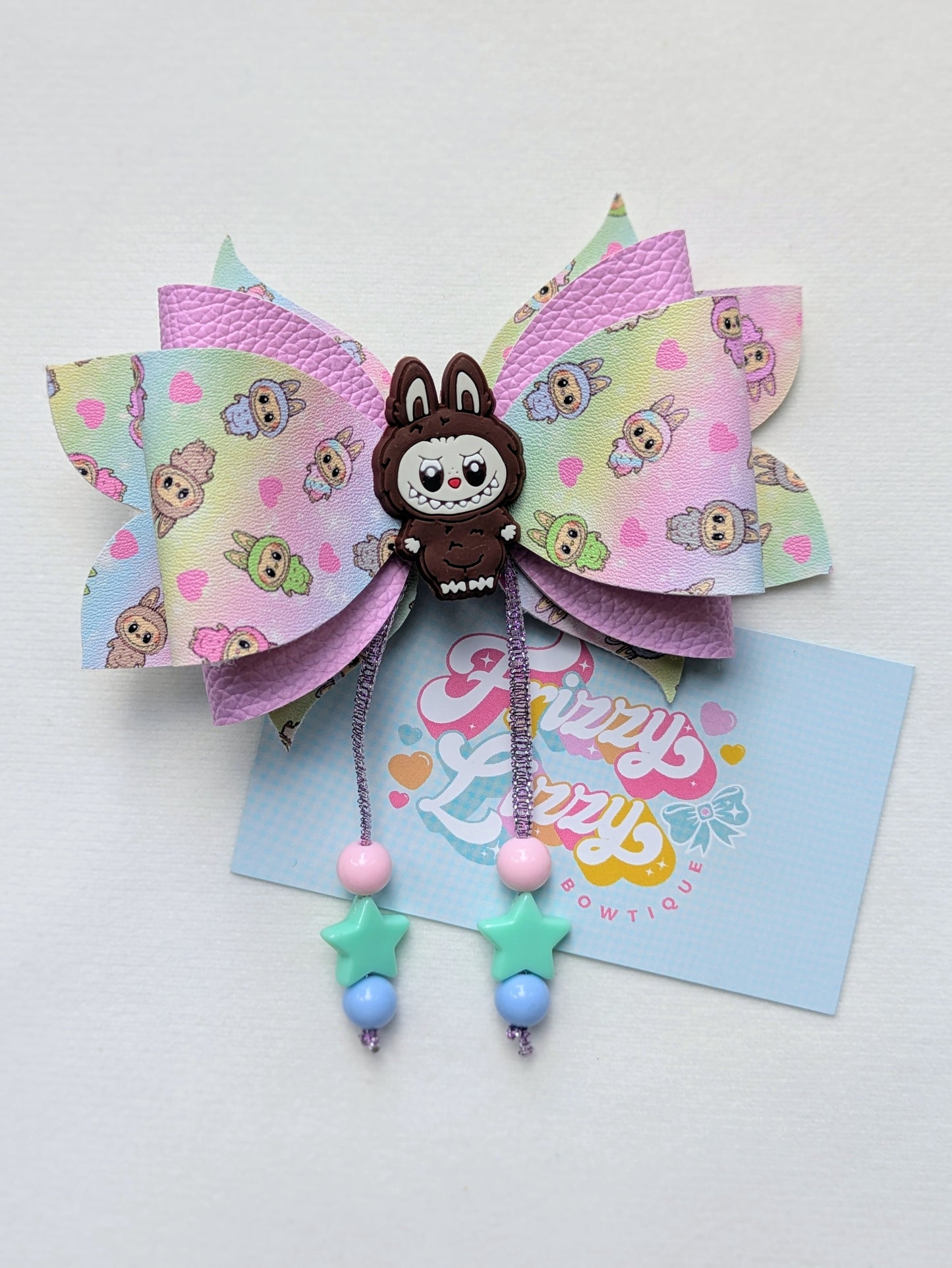 Large Little Monster/Lafufu Hair Bow