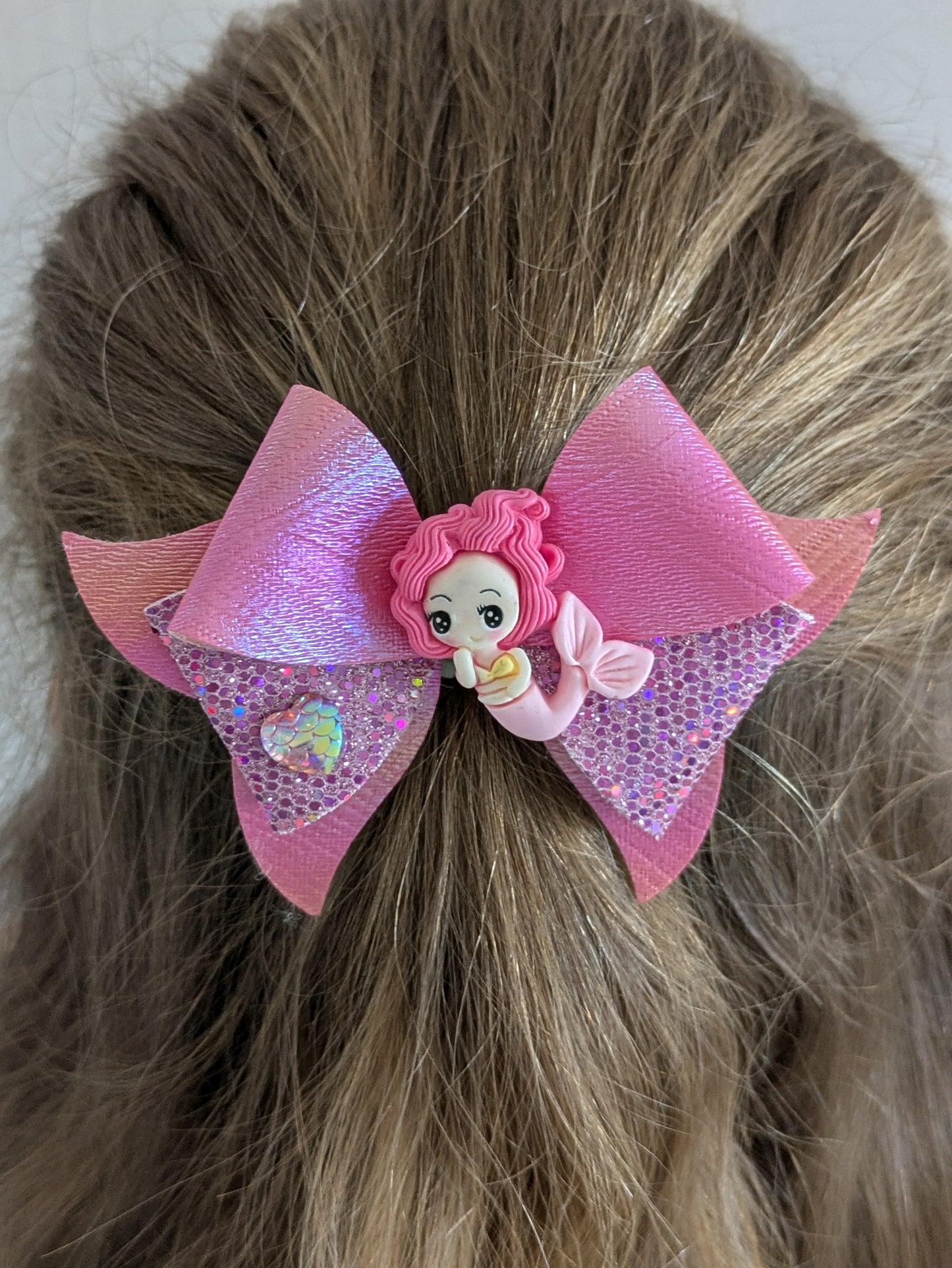 Mermaid Princess Hair Bow