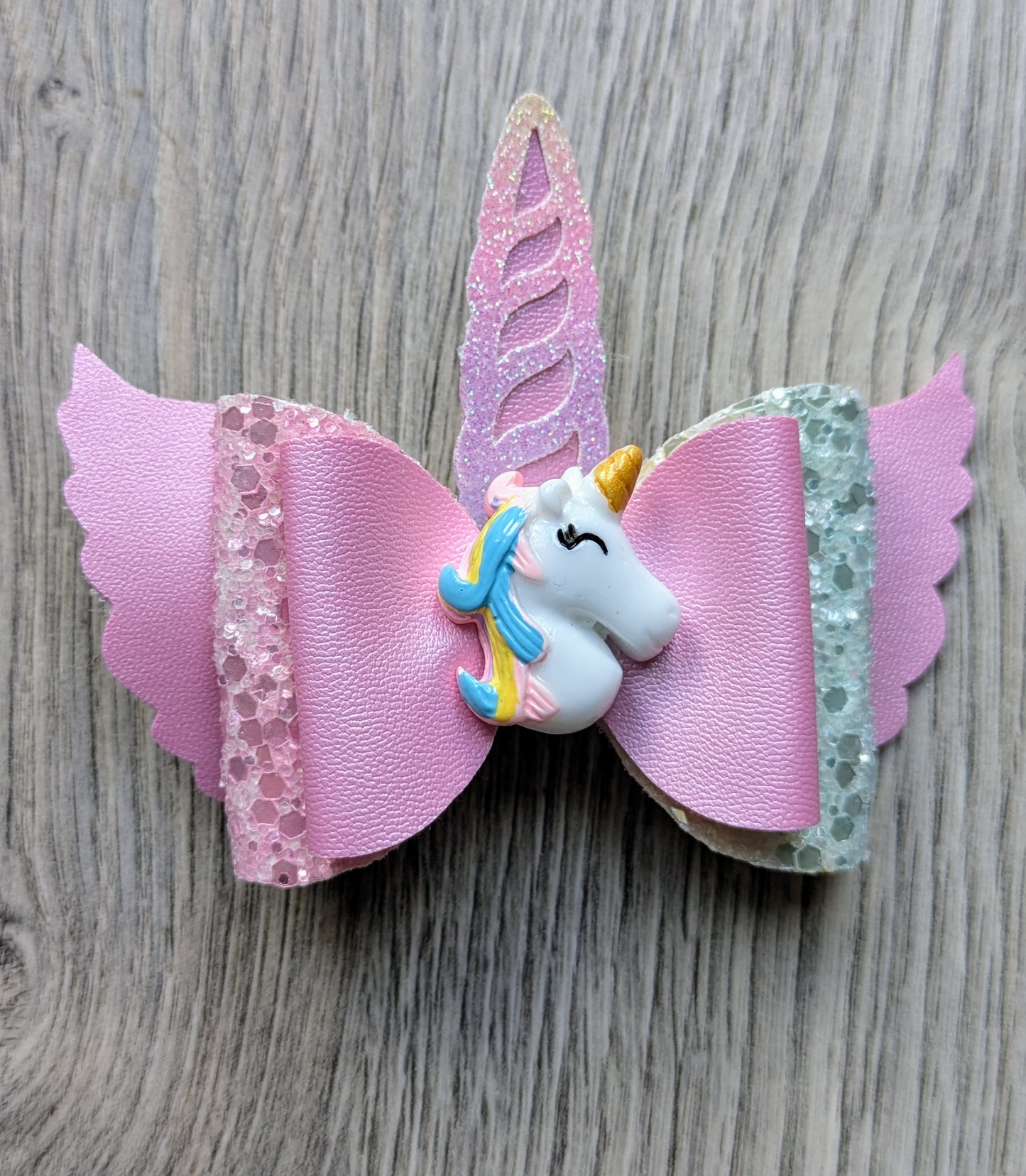 'Unicorn' Hair Bow Gift Set