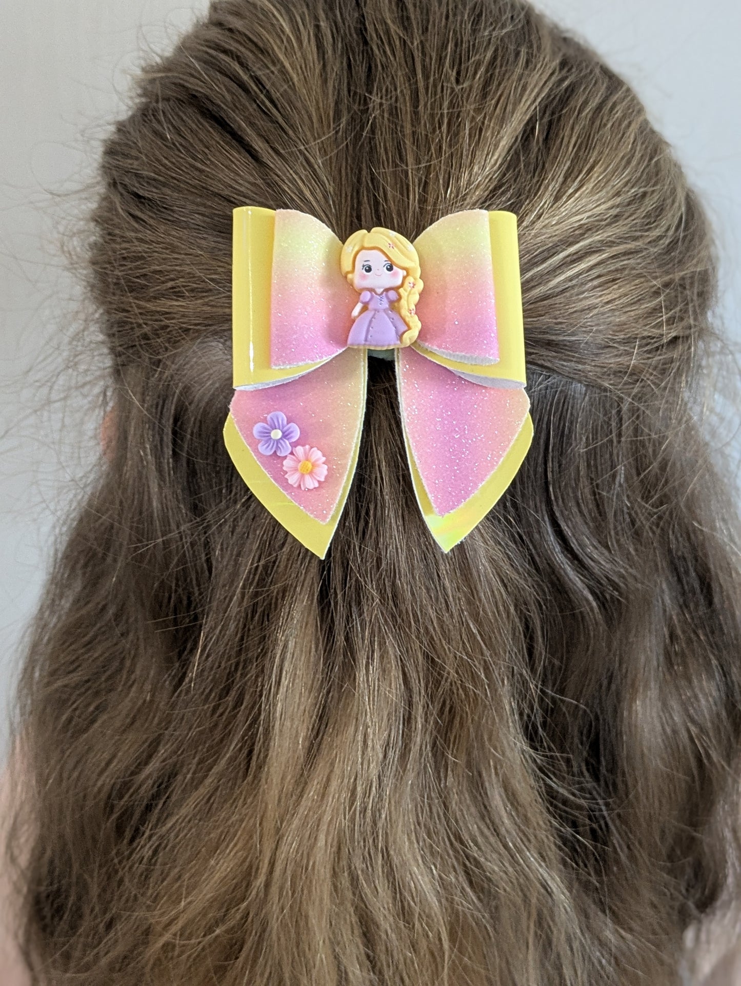 Rapunzel Princess Hair Bow