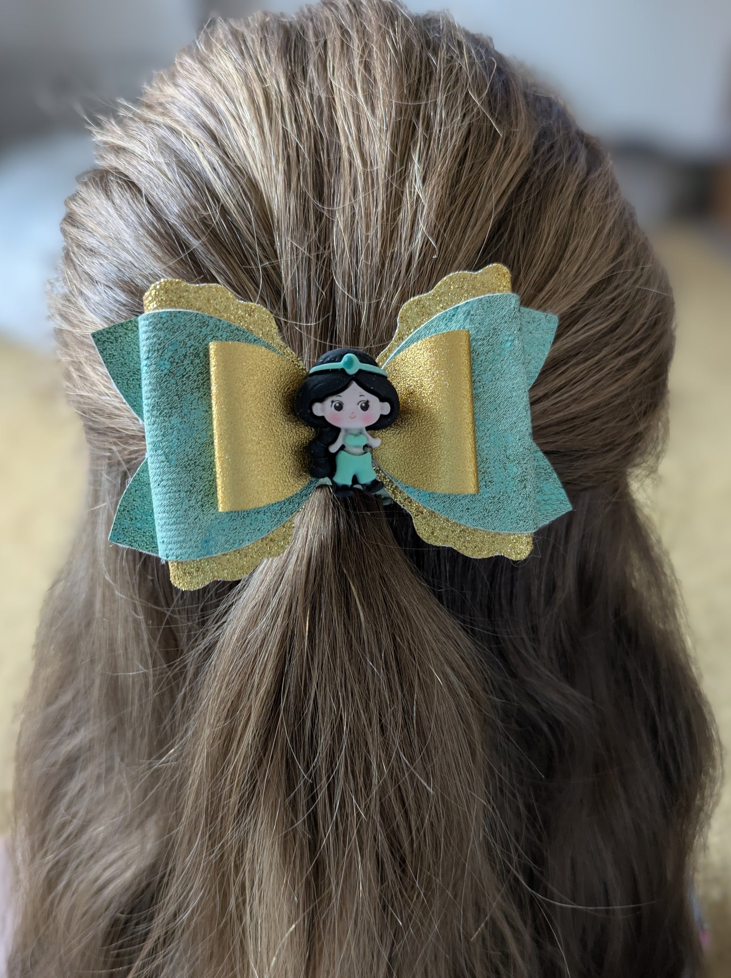 Princess Jasmine Hair Bow