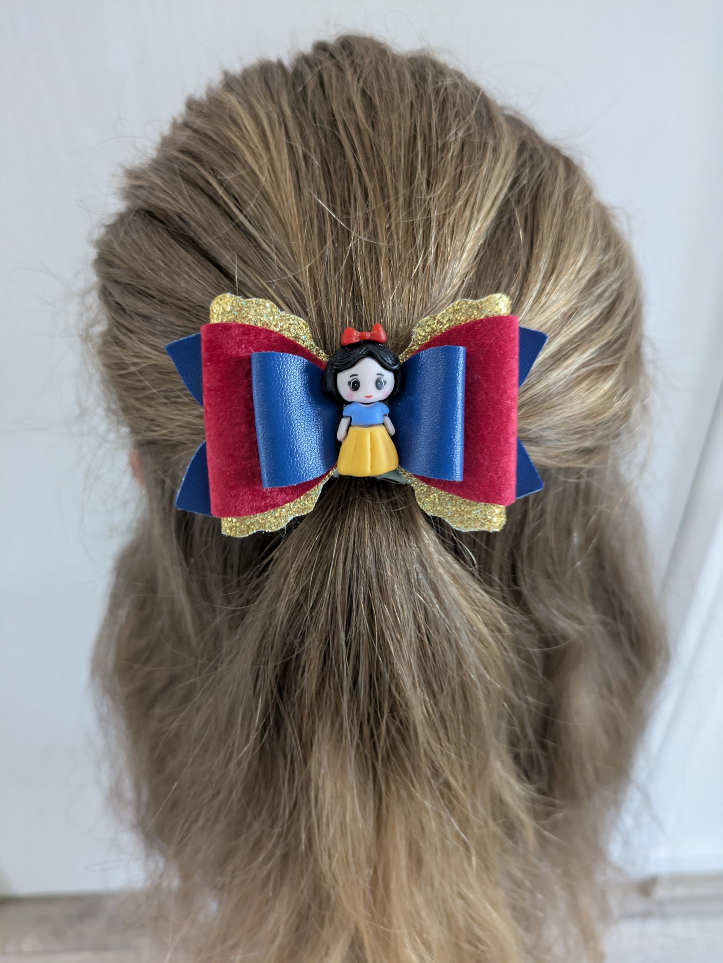 Snow White Princess Hair Bow