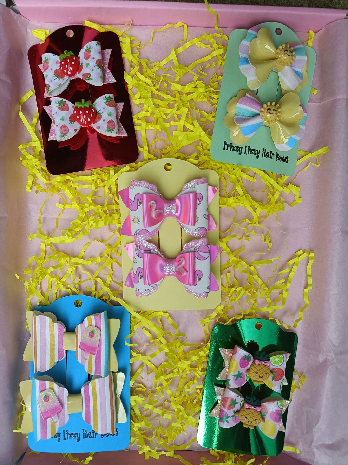 'Summer Vibes' Hair Bow Gift Set
